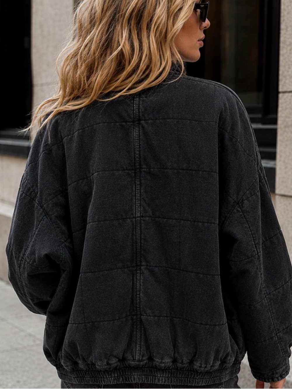Free People Dolman Quilted Jacket - Picture 2 of 9